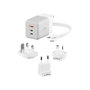Alogic Rapid Power 100W Multi Country Travel Charger Blanco