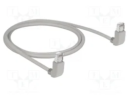 DeLOCK 83517 Cable de red Cat6a S/FTP RJ45 1 m Gris