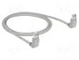 DeLOCK 83517 Cable de red Cat6a S/FTP RJ45 1 m Gris