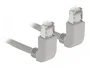 DeLOCK 83517 Cable de red Cat6a S/FTP RJ45 1 m Gris