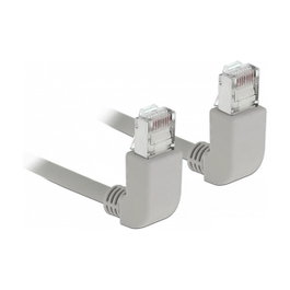 DeLOCK 83517 Cable de red Cat6a S/FTP RJ45 1 m Gris