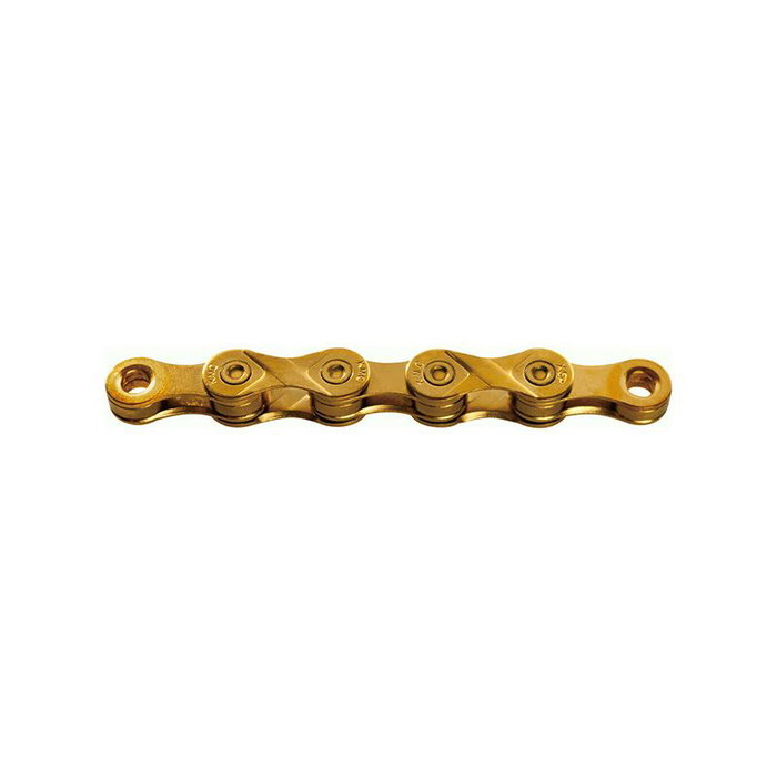 KMC Cadena X-9 TI-N 114 Eslabones 9 Velocidades Oro KMC Cadena X-9 TI-N 114 Eslabones 9 Velocidades Oro