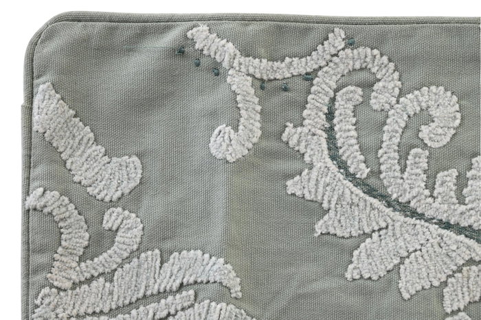 DKD Home Decor Funda Cojín Verde Menta Algodón y Poliéster 40 x 60 cm