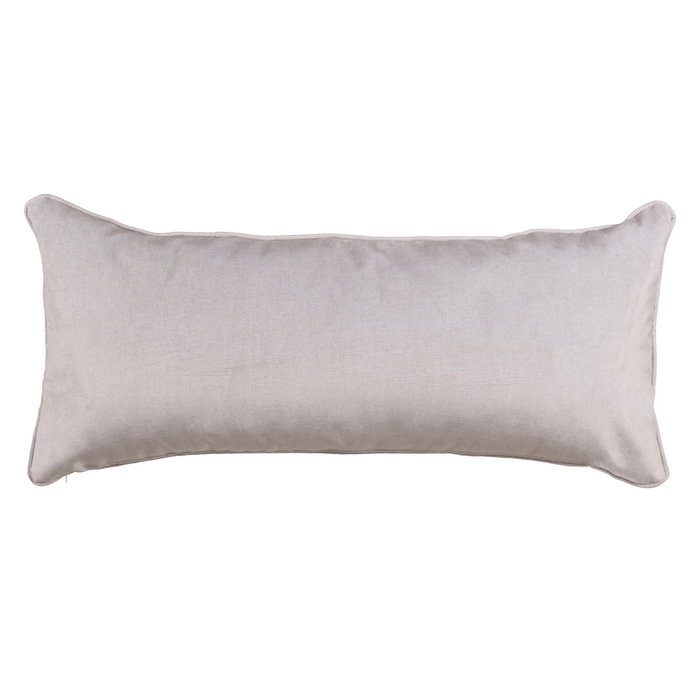 Cojín Flores Terciopelo Decoración 90 X 40 cm Cojín Flores Terciopelo Decoración 90 X 40 cm