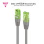 Nanocable Cable de Red Latiguillo CAT.6 UTP AWG26 CCA, 30 cm, Gris
