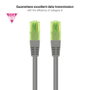 Nanocable Cable de Red Latiguillo CAT.6 UTP AWG26 CCA, 30 cm, Gris