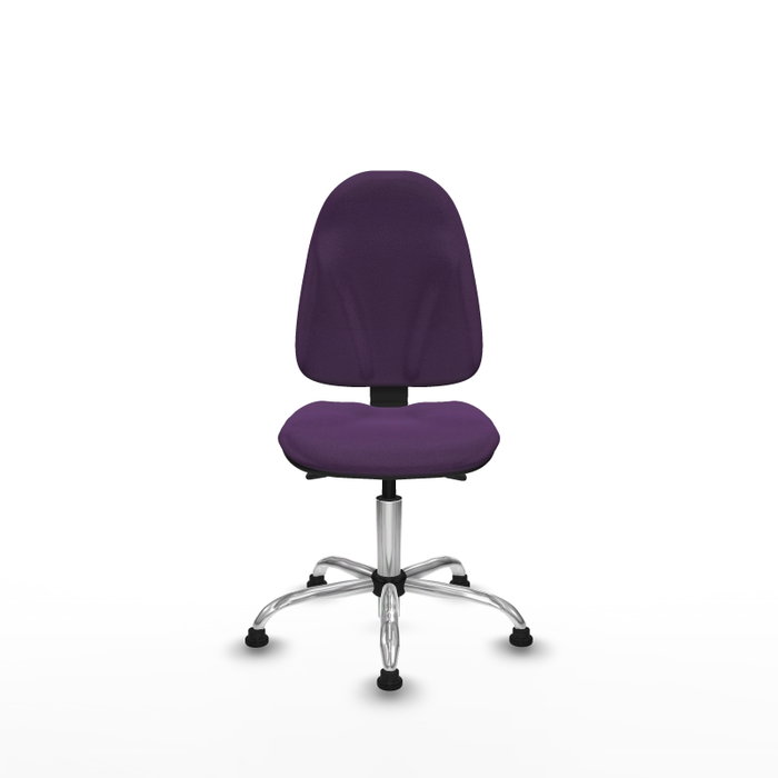 PIQUERAS Y CRESPO Silla de oficina Algarra Morado con mecanismo Asincro