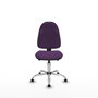 PIQUERAS Y CRESPO Silla de oficina Algarra Morado con mecanismo Asincro