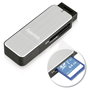Hama SD Car Reader USB-A Silver/Black