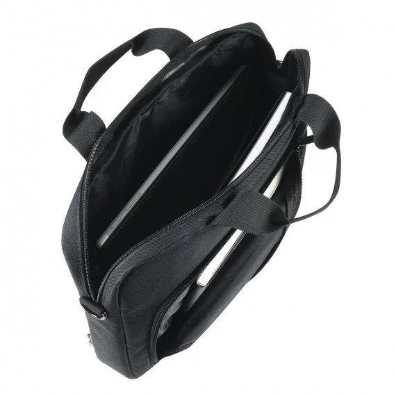 Mobilis 003045 Maletín para Portátil 16" (40.6 cm) Negro Expandible con Tirante para Hombro - Peso 360g