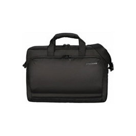 Tucano Star Bandolera para Portátil 15,6" y MacBook Pro 16" - Negro, Resistente a Golpes y Salpicaduras, Compartimento para Tableta