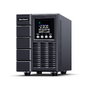 CyberPower OLS2000EA-DE SAI Online 2000VA / 1800W Doble Conversión, Onda Sinusoidal Pura para Servidores y NAS, 4 Salidas, Formato Torre, con Panel LCD y Software de Gestión