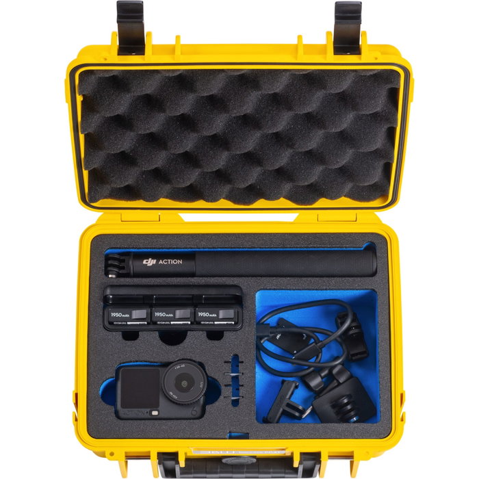 B&W PP.41 Action Case Amarillo para DJI Osmo Action 6 B&W PP.41 Action Case Amarillo para DJI Osmo Action 6