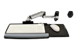 Ergotron LX Wall Mount Keyboard Arm de Aluminio Pulido