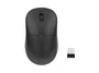 Conceptronic LORCAN04B Ratón Óptico Inalámbrico RF + Bluetooth Ambidiestro para Oficina, 4 Botones, 1600 DPI, Clic Silencioso, Negro