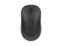 Conceptronic LORCAN04B Ratón Óptico Inalámbrico RF + Bluetooth Ambidiestro para Oficina, 4 Botones, 1600 DPI, Clic Silencioso, Negro