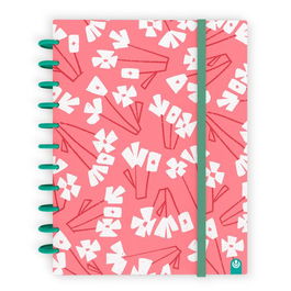 Bloc Carchivo Ingeniox Limited Edition 2 Tapa Pp A4 100H 100G Horizontal Rosa (Set de 5)