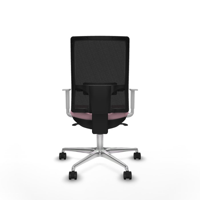 PIQUERAS Y CRESPO Silla de oficina Horna Rosa y Negro con mecanismo Sincro PIQUERAS Y CRESPO Silla de oficina Horna Rosa y Negro con mecanismo Sincro