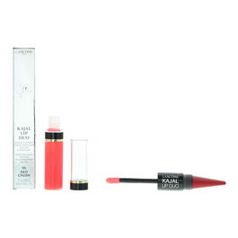 Set Duo, Lancome, Kajal Lip Duo, Lápiz labial cremoso y brillo de labios, 05, 10N, 2.7 g
