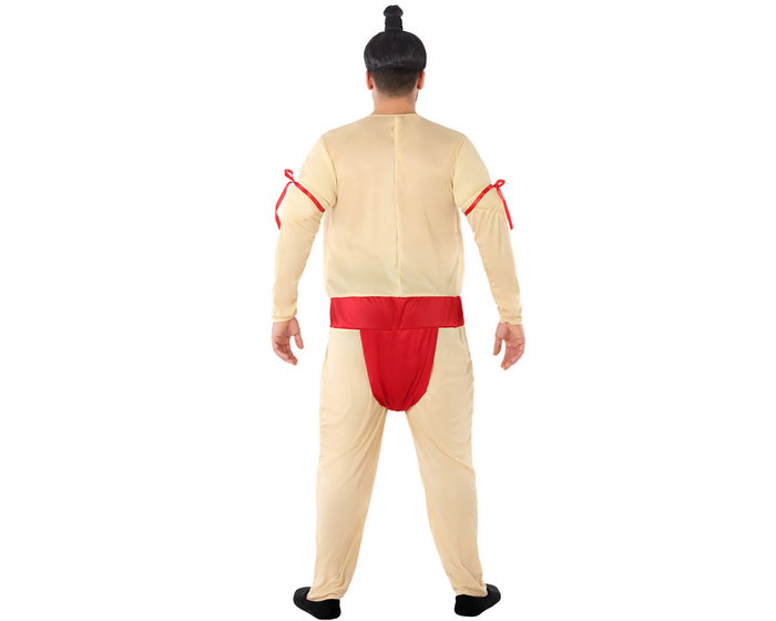 Atosa Disfraz Sumo Hombre Adulto Rojo con Relleno M-L