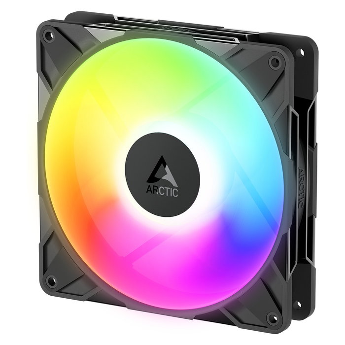 ARCTIC P14 Pro Reverse Ventilador A-RGB PWM, 140 mm, 166.5 m³/h, Paquete de 3, Negro - ARCTIC GmbH