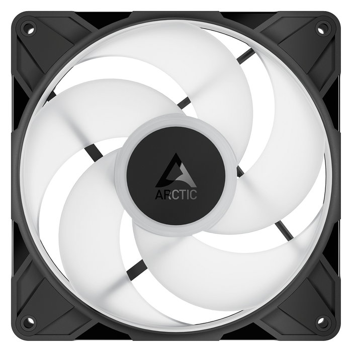 ARCTIC P14 Pro Reverse Ventilador A-RGB PWM, 140 mm, 166.5 m³/h, Paquete de 3, Negro - ARCTIC GmbH