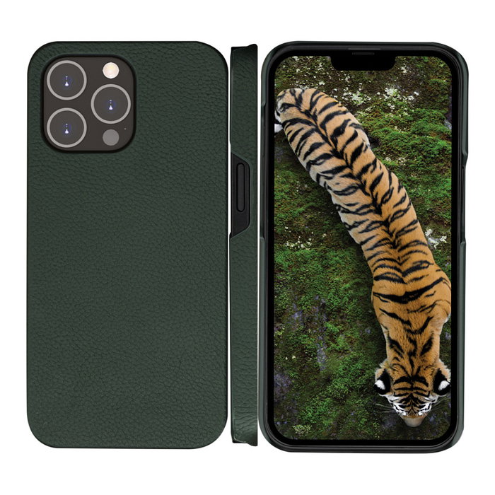 dbramante1928 New York Funda Cartera de Cuero para Apple iPhone 14 Pro - Verde