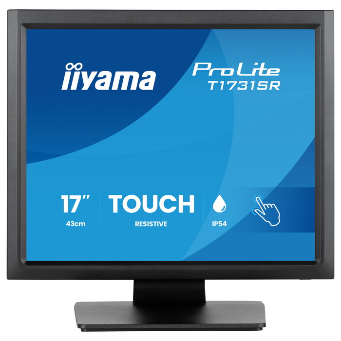 iiyama ProLite T1731SR-B2S Monitor 43,2 cm (17") 1280x1024 5:4 TN 5ms 75Hz HDMI DisplayPort VGA Touch Negro