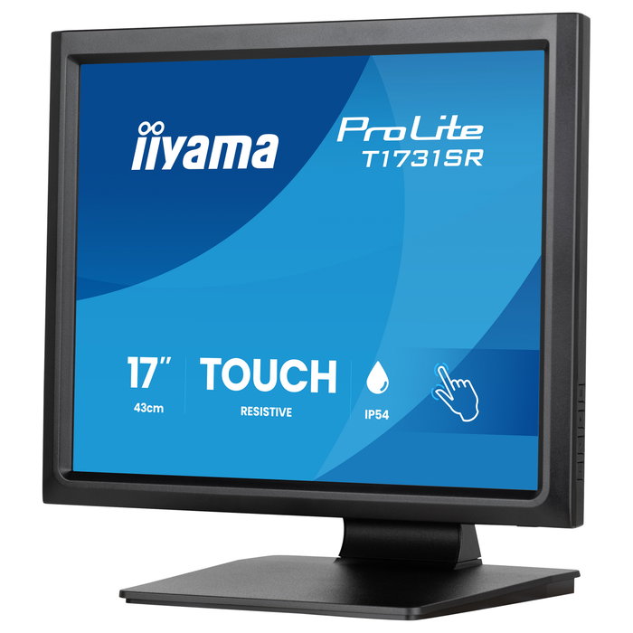 iiyama ProLite T1731SR-B2S Monitor 43,2 cm (17") 1280x1024 5:4 TN 5ms 75Hz HDMI DisplayPort VGA Touch Negro