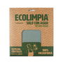 Ecolimpia Bayeta especial cristales Microfibra Verde 50 x 40 cm