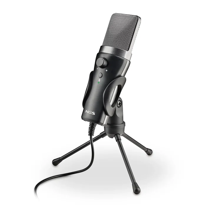 NGS Micrófono MS120USB USB Negro NGS Micrófono MS120USB USB Negro
