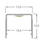 Brumberg 53381263 AB-Profil QUALITYFLEX alu