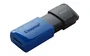 Kingston DataTraveler Exodia M - Llavero USB 3.2 Gen 1 de 64 GB - Negro y Azul - Pack de 2 unidades