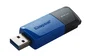 Kingston DataTraveler Exodia M - Llavero USB 3.2 Gen 1 de 64 GB - Negro y Azul - Pack de 2 unidades
