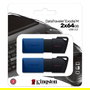 Kingston DataTraveler Exodia M 64GB USB 3.2 Stick 2er Pack Black/Blue