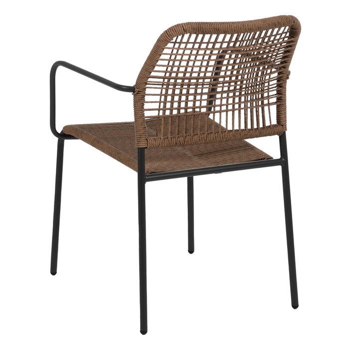 Silla Apilable Acero Exterior 53 X 63 X 78 cm (Set de 2) Silla Apilable Acero Exterior 53 X 63 X 78 cm (Set de 2)