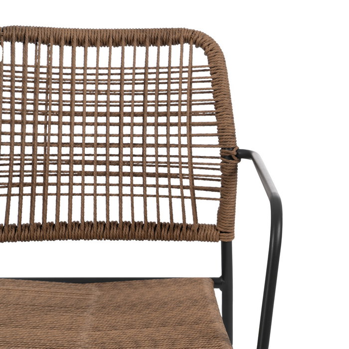 Silla Apilable Acero Exterior 53 X 63 X 78 cm (Set de 2) Silla Apilable Acero Exterior 53 X 63 X 78 cm (Set de 2)