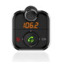 SAVIO Transmisor FM con Carga Rápida Quick Charge 3.0 Negro