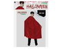 Capa Larga Roja 130 cm Unisex Para Disfraz De Diablo O Vampiro Accesorio Halloween Adulto