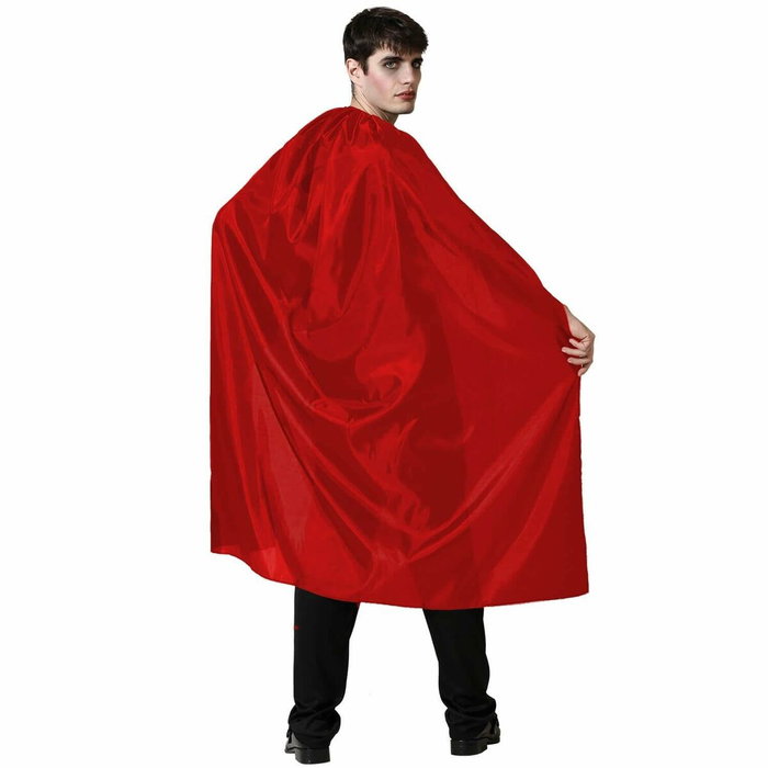 Atosa Capa Larga Roja de 130 cm Unisex para Disfraz de Diablo o Vampiro Atosa Capa Larga Roja de 130 cm Unisex para Disfraz de Diablo o Vampiro