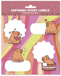 ERIK Etiquetas Adhesivas Premium Capybara