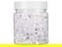 Giftdecor Bote 150Gr Diamante Med Transparente 6.5x8x6.5cm (Set de 32)