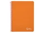 Liderpapel Cuaderno Espiral Witty A4 Tapa Dura Naranja 80 Hojas 90g
