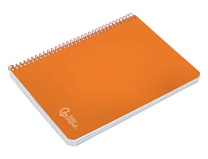 Liderpapel Cuaderno Espiral Witty A4 Tapa Dura Naranja 80 Hojas 90g Liderpapel Cuaderno Espiral Witty A4 Tapa Dura Naranja 80 Hojas 90g