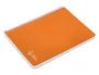 Liderpapel Cuaderno Espiral Witty A4 Tapa Dura Naranja 80 Hojas 90g