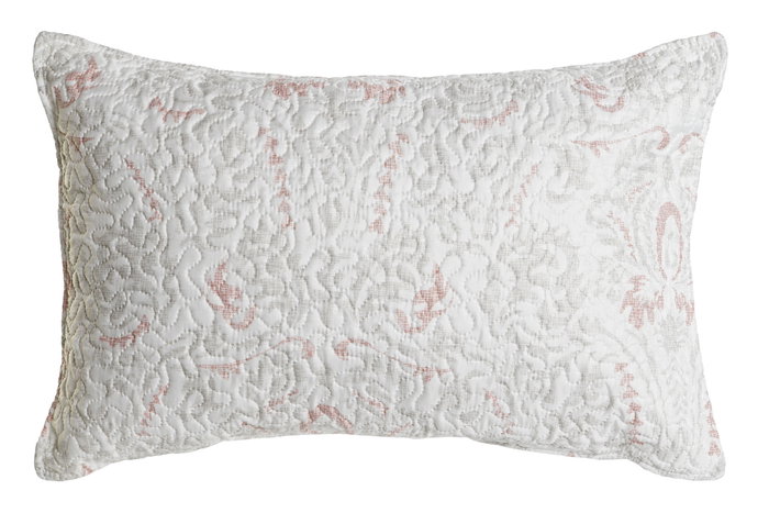 DKD Home Decor Cojin Romantico Blanco Poliester 10 x 40 x 60 cm DKD Home Decor Cojin Romantico Blanco Poliester 10 x 40 x 60 cm