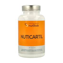 Nutilab Nuticartil 90 cápsulas Complemento alimenticio con extractos vegetales vitaminas y minerales