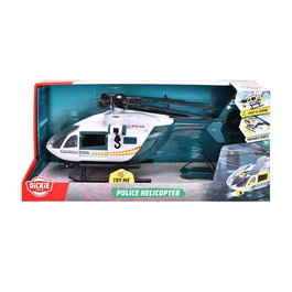 Smoby Guardia Civil Helicóptero de Juguete con Luz y Sonido, Figura de Acción 36 cm