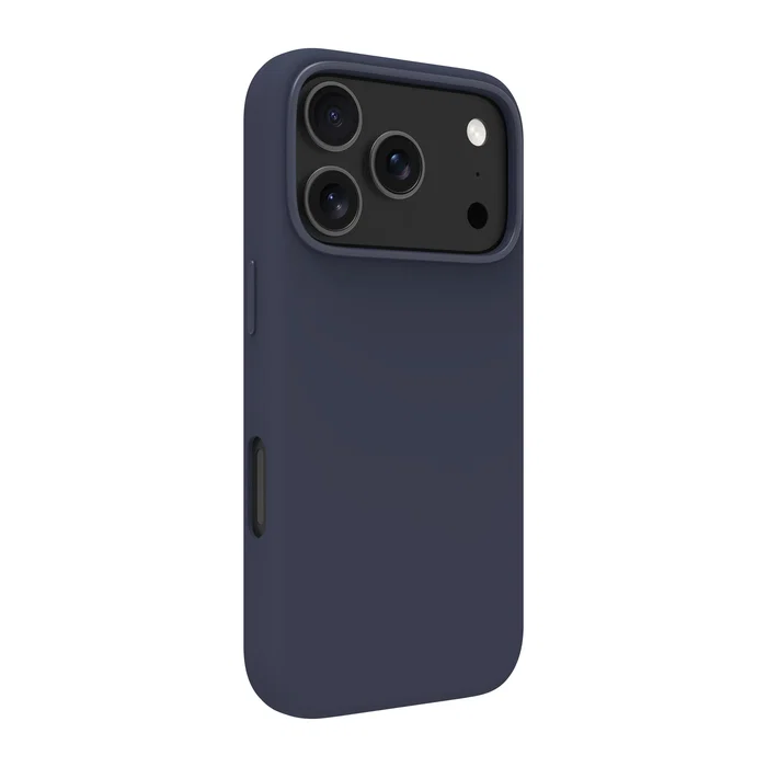 Dbramante1928 Roskilde Icon Funda trasera para iPhone con Magsafe, Plástico reciclado, Color azul profundo