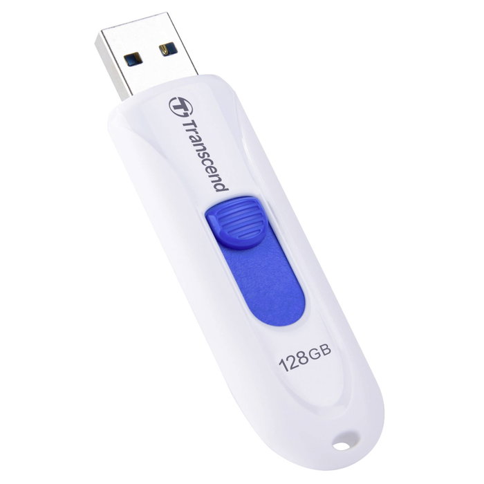 Transcend JetFlash 790 128GB USB 3.1 Gen 1 Blanco/Azul Transcend JetFlash 790 128GB USB 3.1 Gen 1 Blanco/Azul